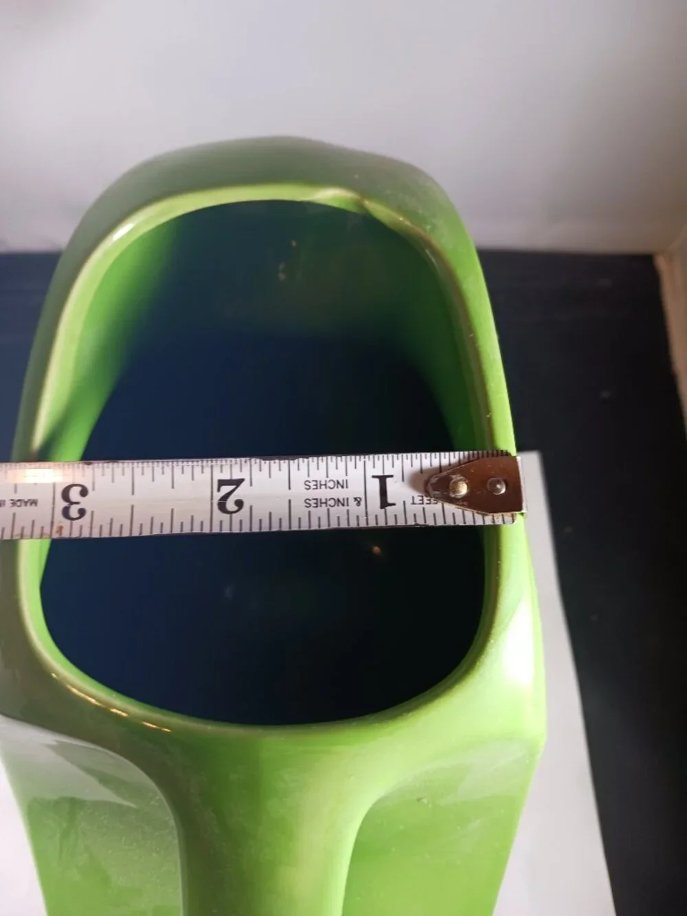 Fiestaware Green Disc Large Pitcher Homer Laughlin